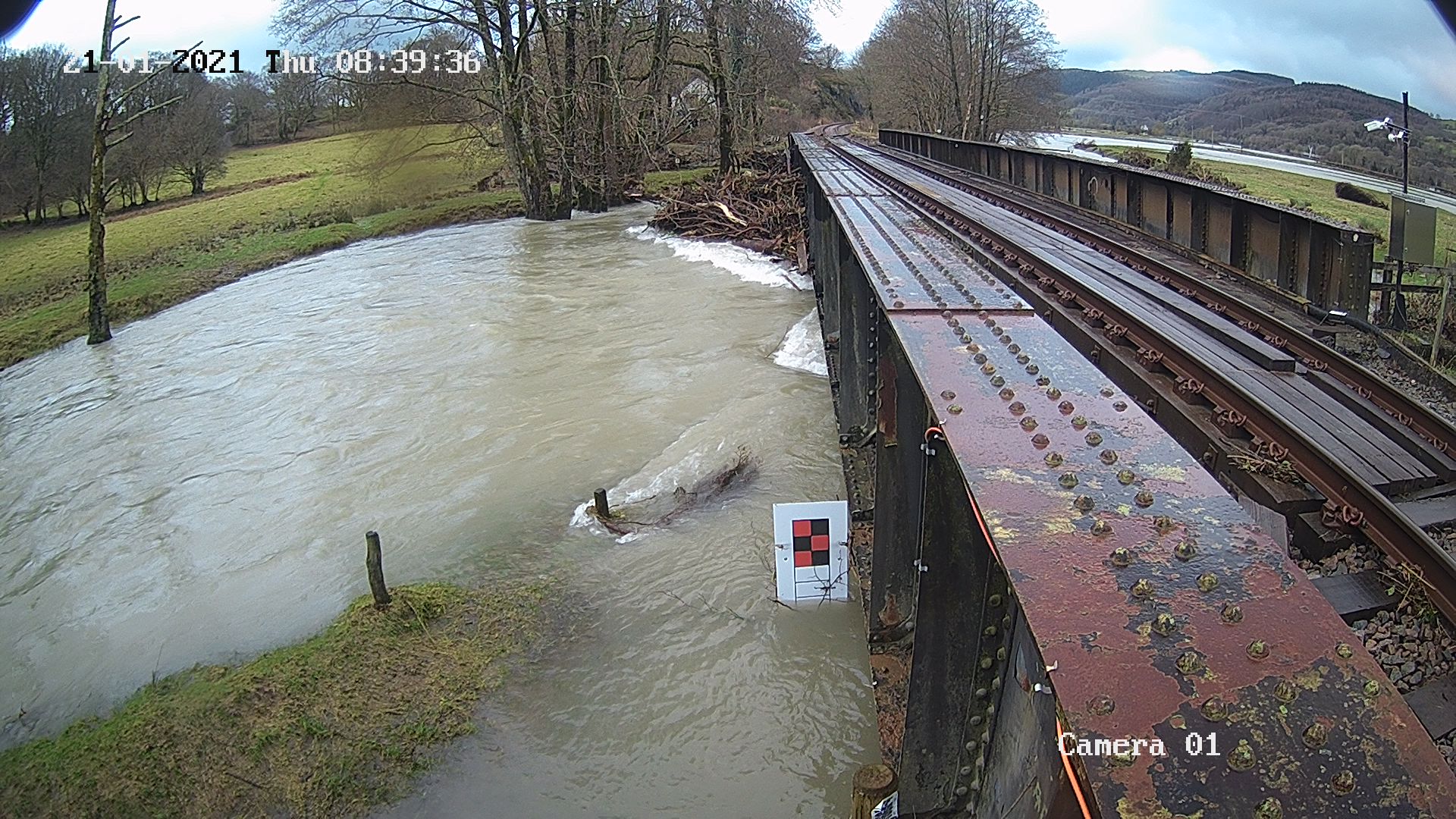 Flood and scour monitoring icon