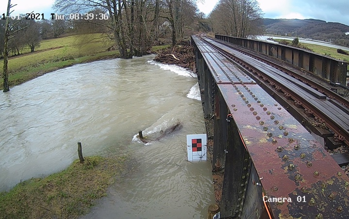 Flood and scour monitoring icon